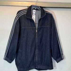 NWT!! Adidas Firebird Adicolor Denim Jacket / Track Top -  Size: XL - JY2897